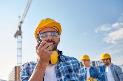 A construction worker in Louisville, KY.