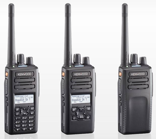 Kenwood NX-3300 is considered the best walkie talkie for its versatility features.