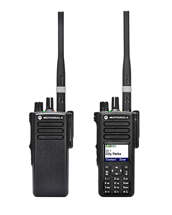 Motorola XPR7000 is the best walkie talkie for users who want advanced features, such as text messaging and bluetooth audio.